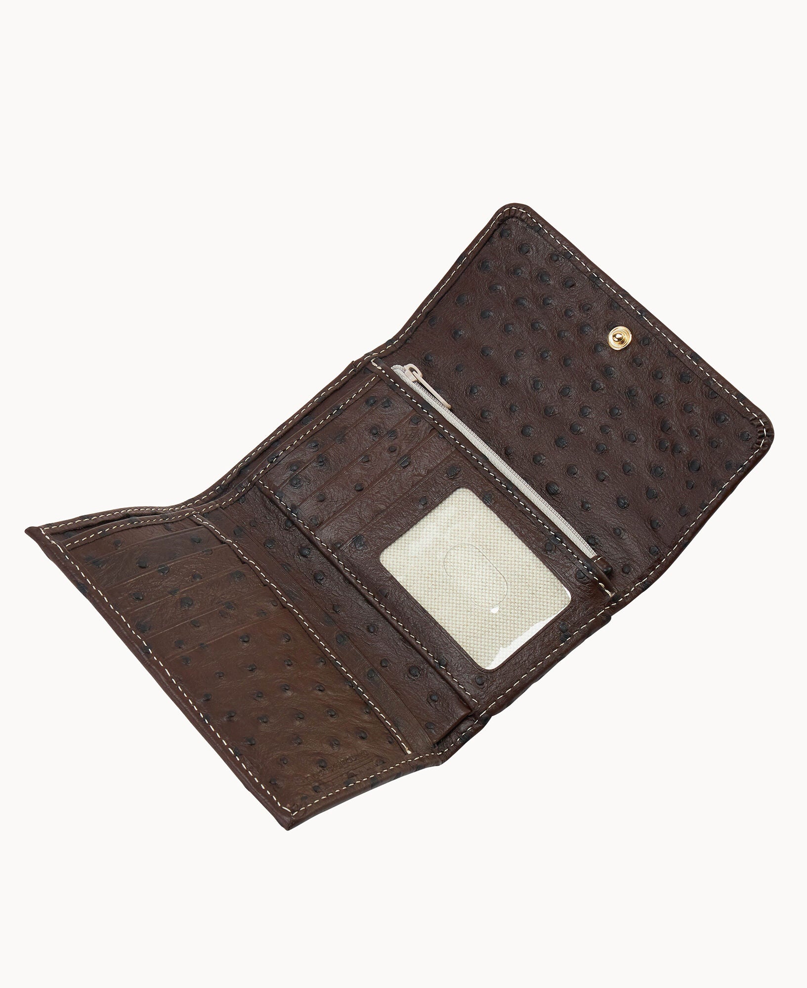 Ostrich Flap Wallet - Image 15