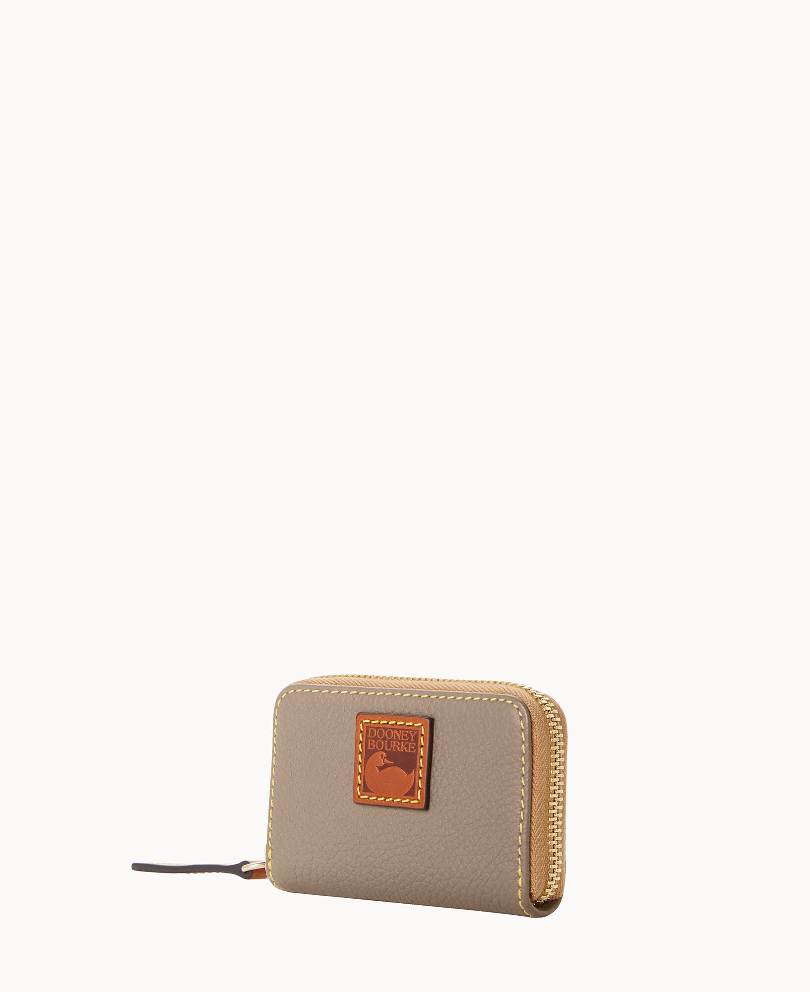 Pebble Grain Zip Around Credit Card Case - Image 11