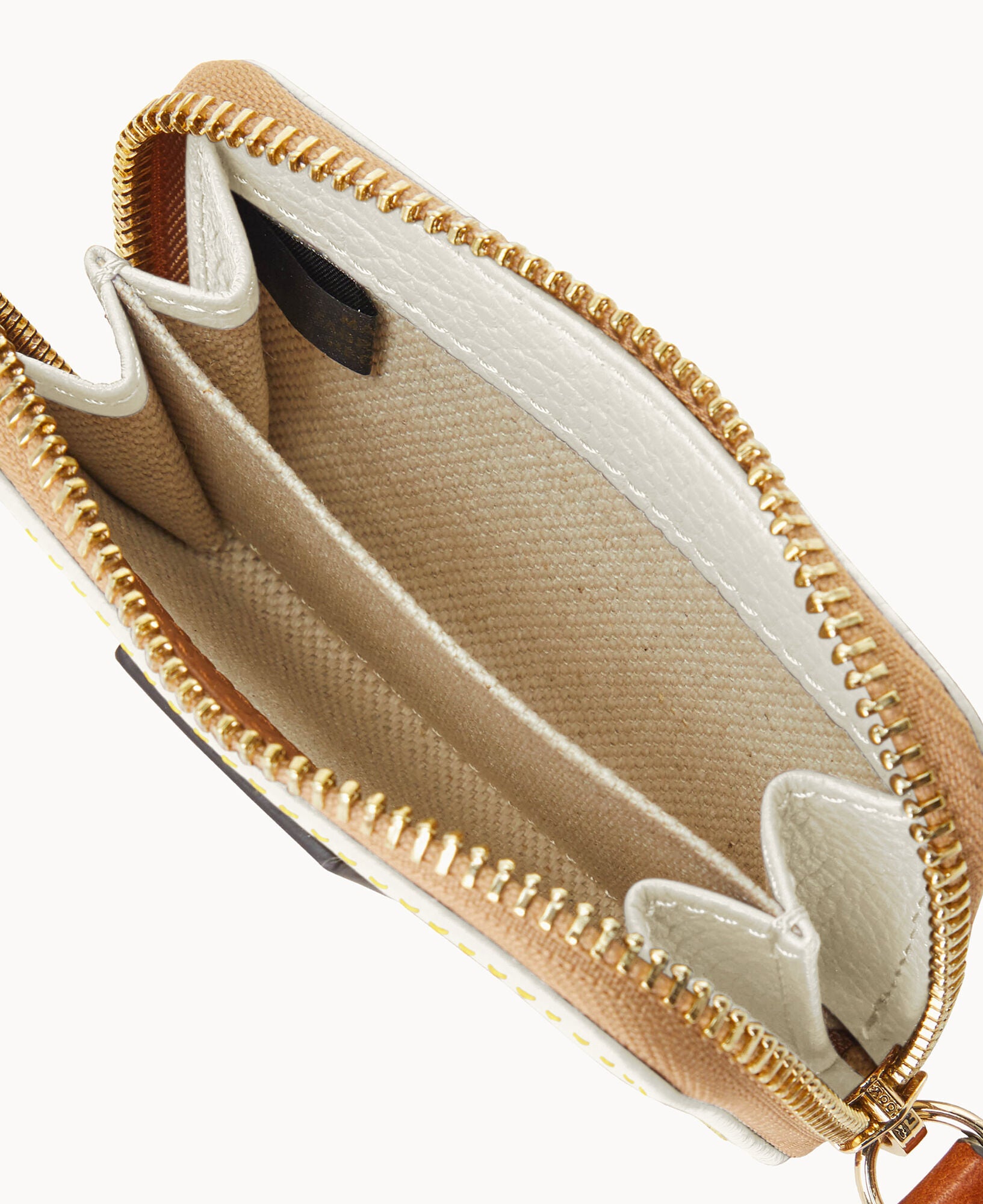Pebble Grain Zip Around Credit Card Case - Image 27