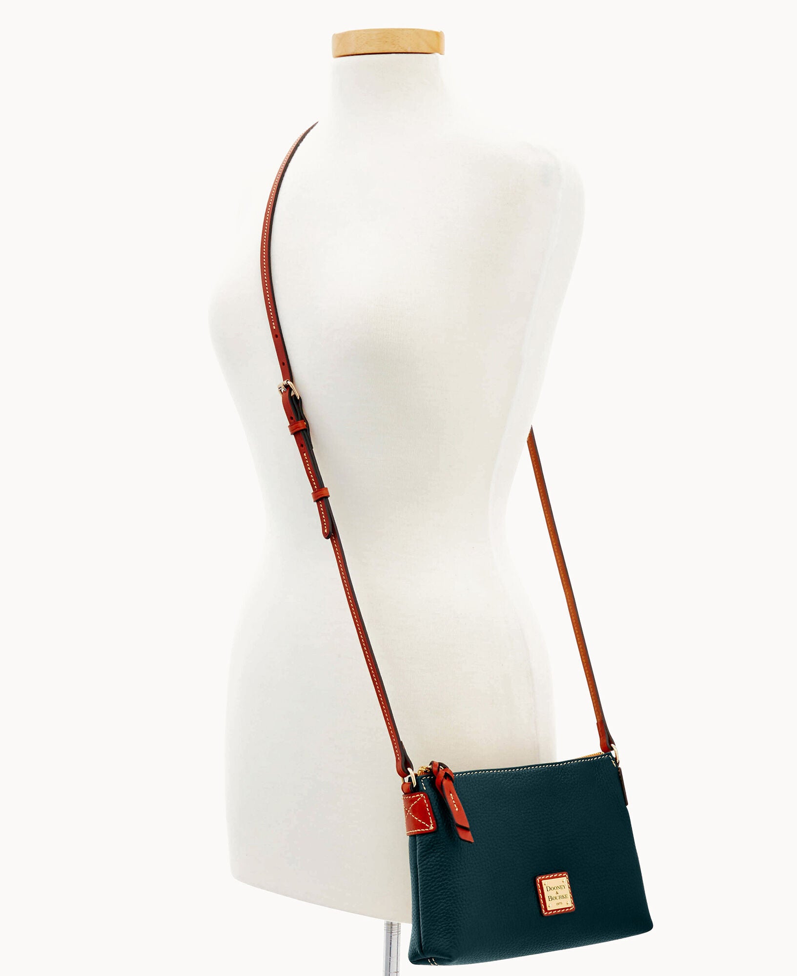 Pebble Grain Crossbody Pouchette - Image 4
