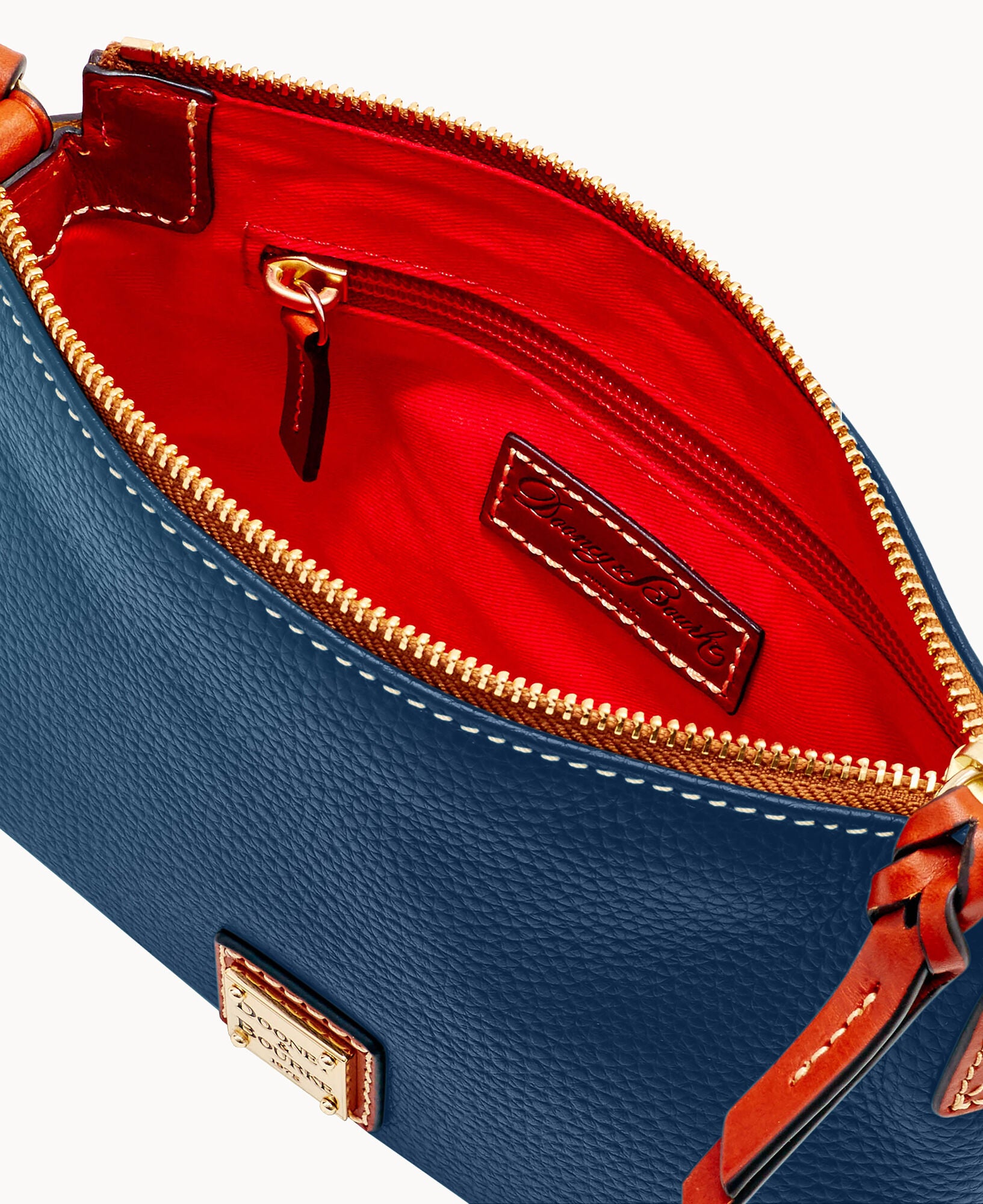 Pebble Grain Crossbody Pouchette - Image 11