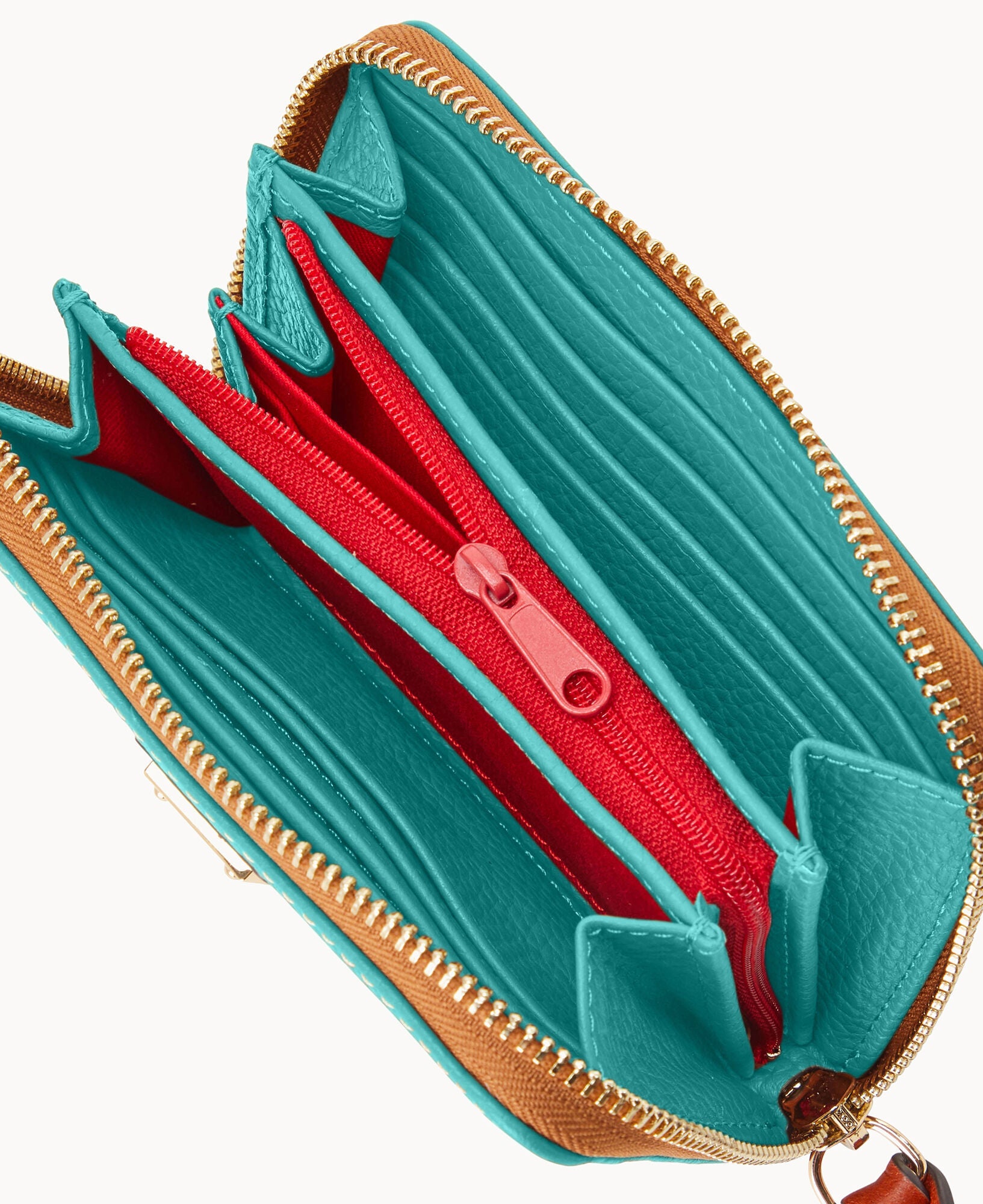 Pebble Grain Medium Zip Around Wallet - Image 30