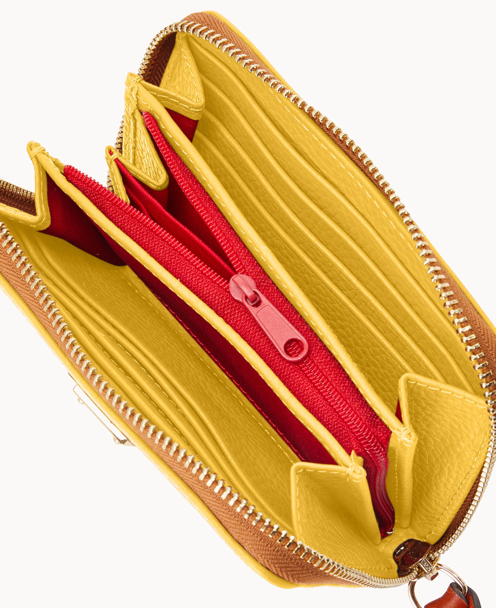Pebble Grain Medium Zip Around Wallet - Image 15