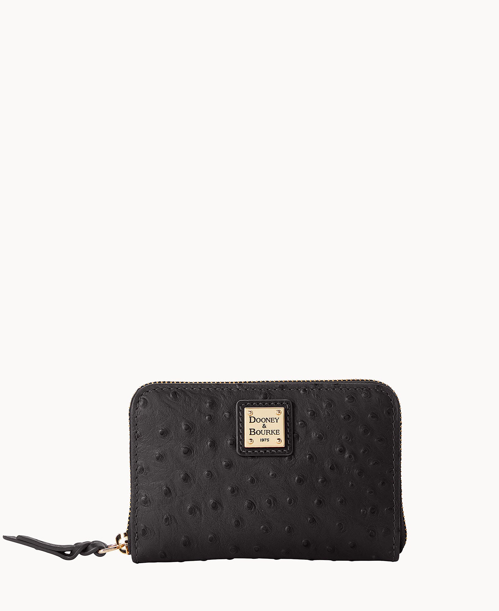 Ostrich Medium Zip Around Wallet - Image 13