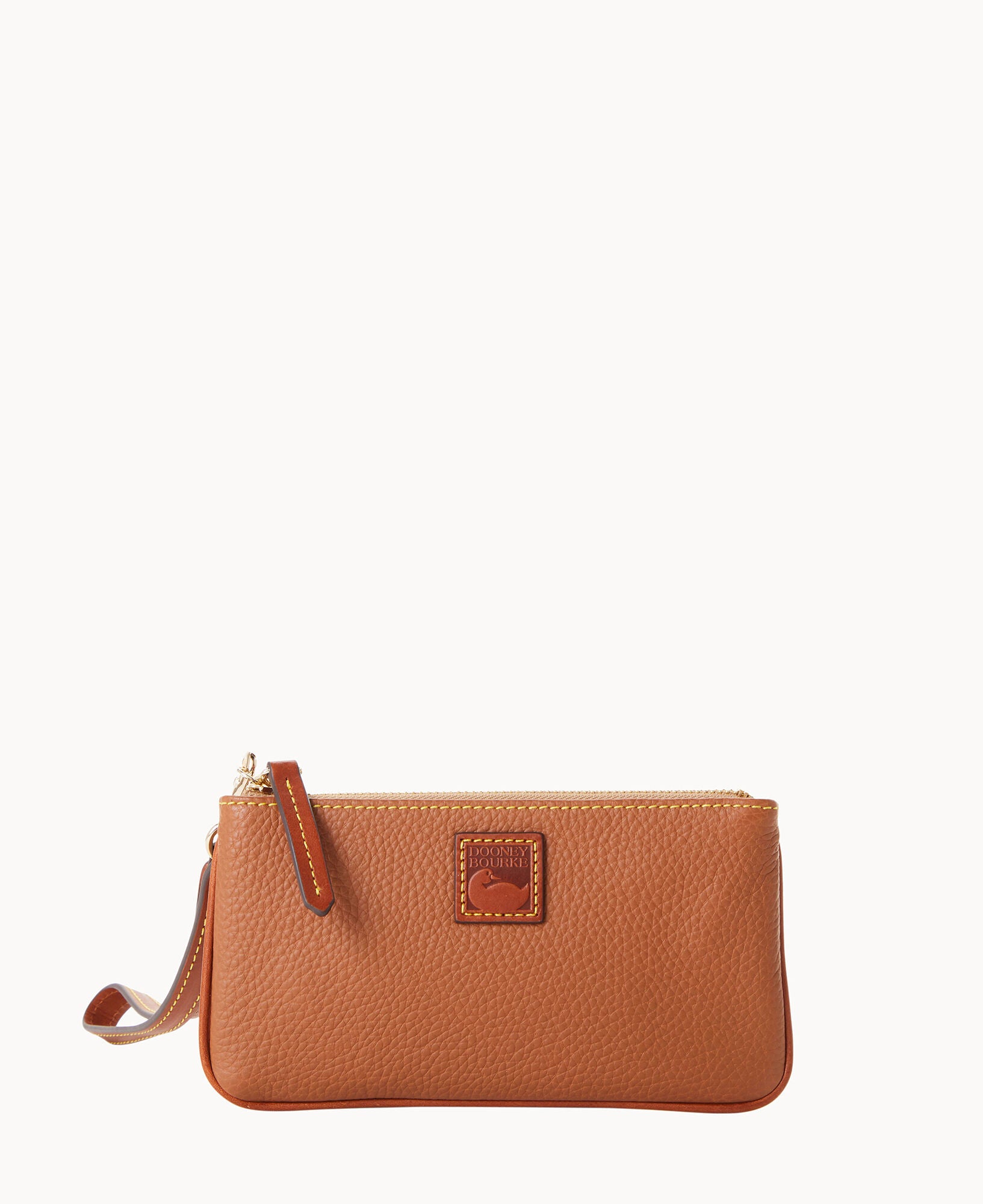 Pebble Grain Medium Wristlet - Image 10