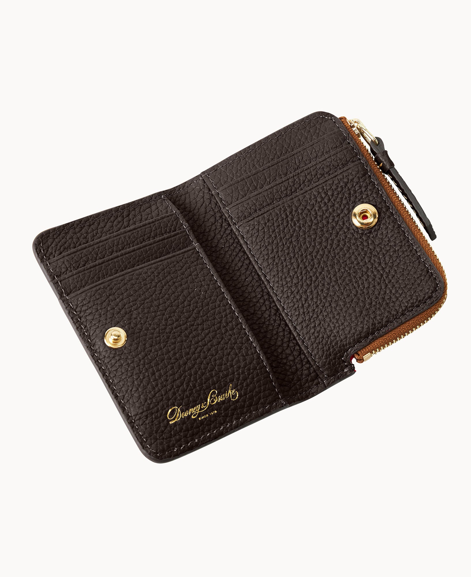 Pebble Grain Zip Credit Card Wallet 12 - Image 30