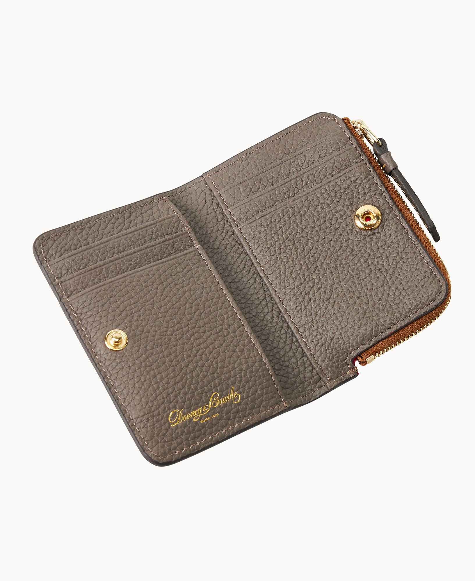 Pebble Grain Zip Credit Card Wallet 12 - Image 6