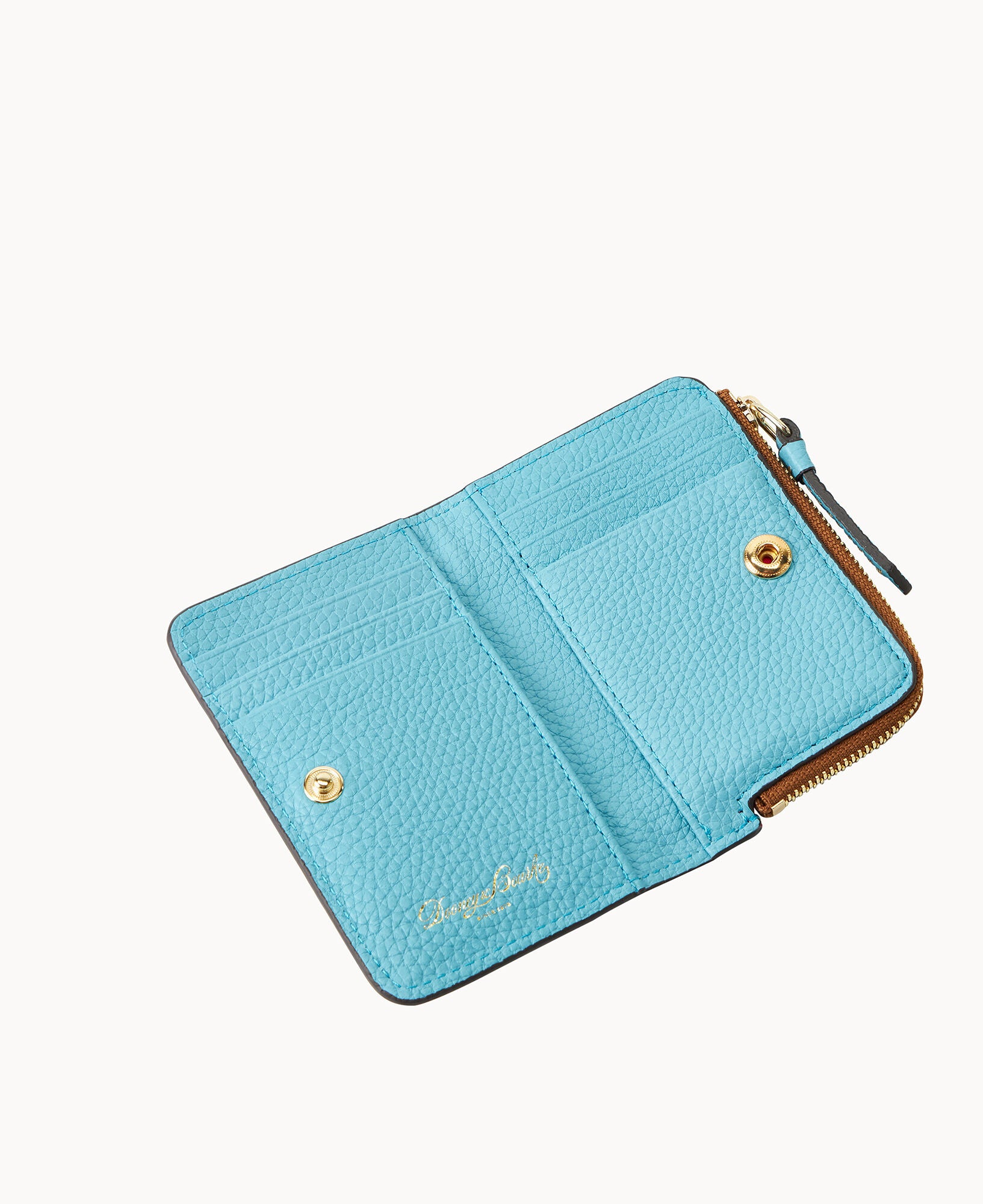 Pebble Grain Zip Credit Card Wallet 12 - Image 18