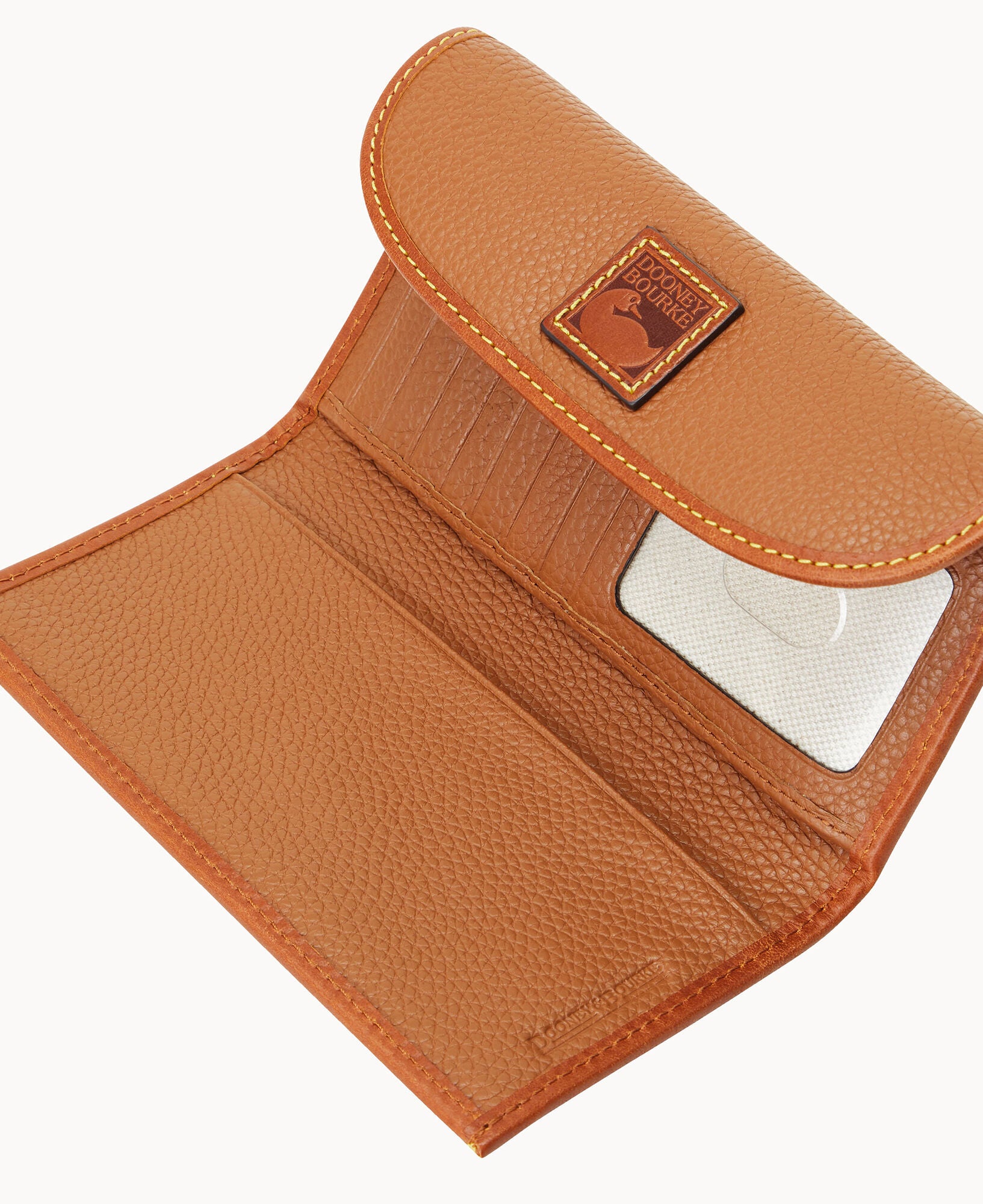 Pebble Grain Continental Clutch - Image 7