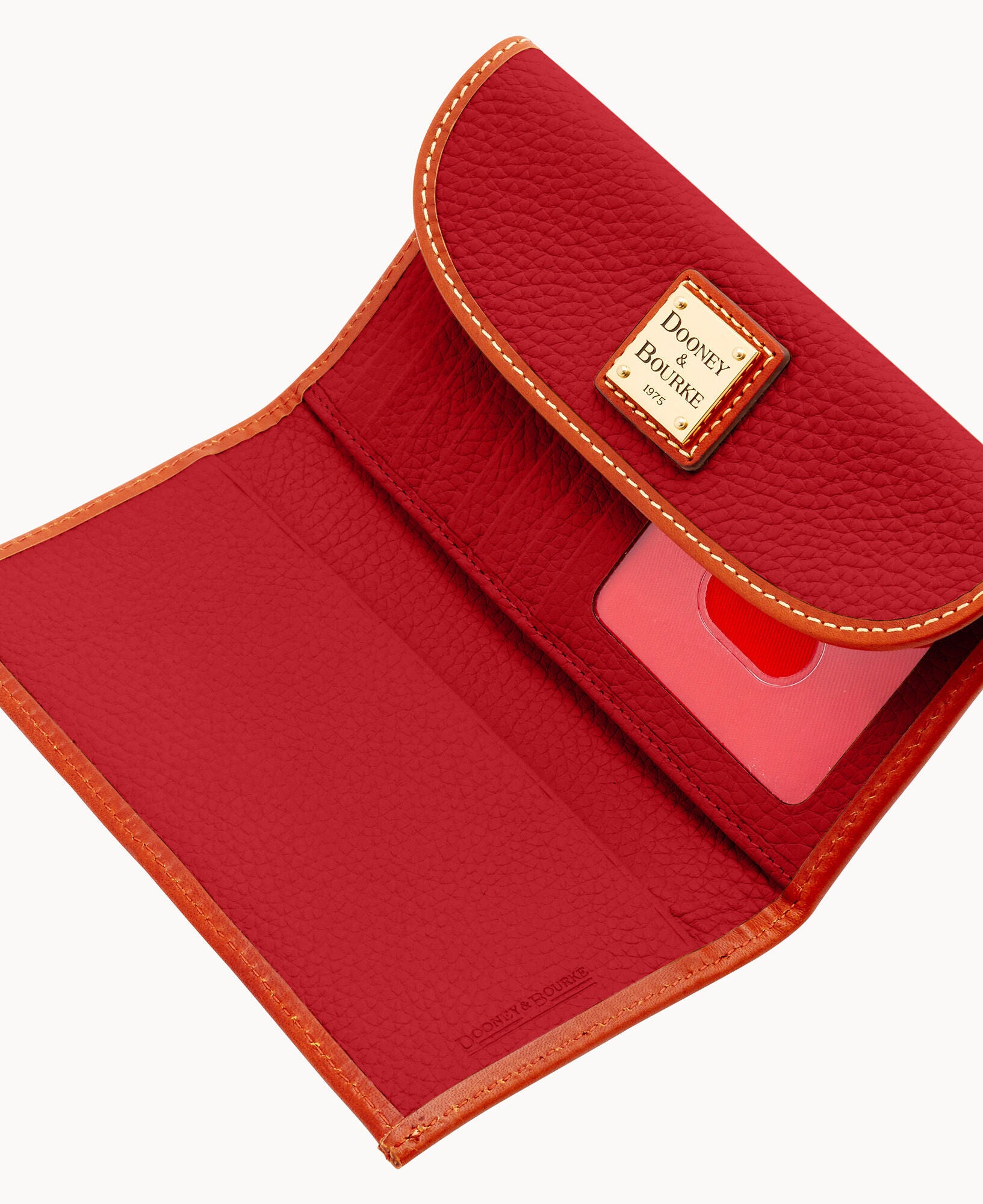 Pebble Grain Continental Clutch - Image 3
