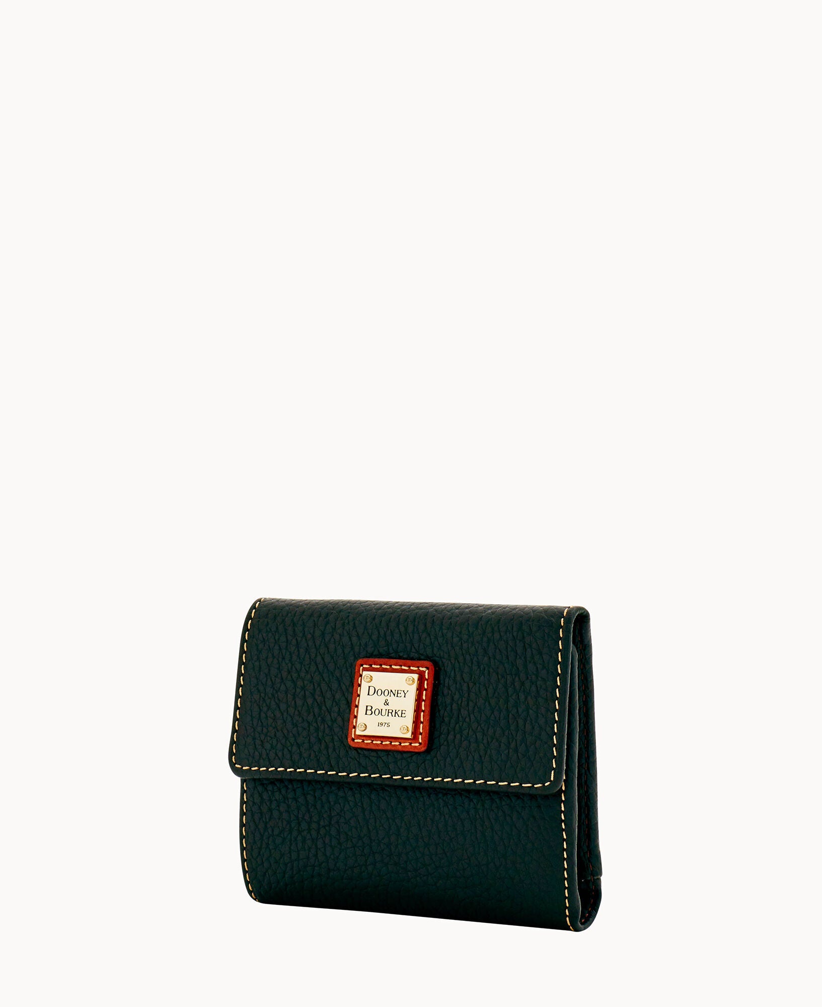 Pebble Grain Small Flap Wallet - Image 11