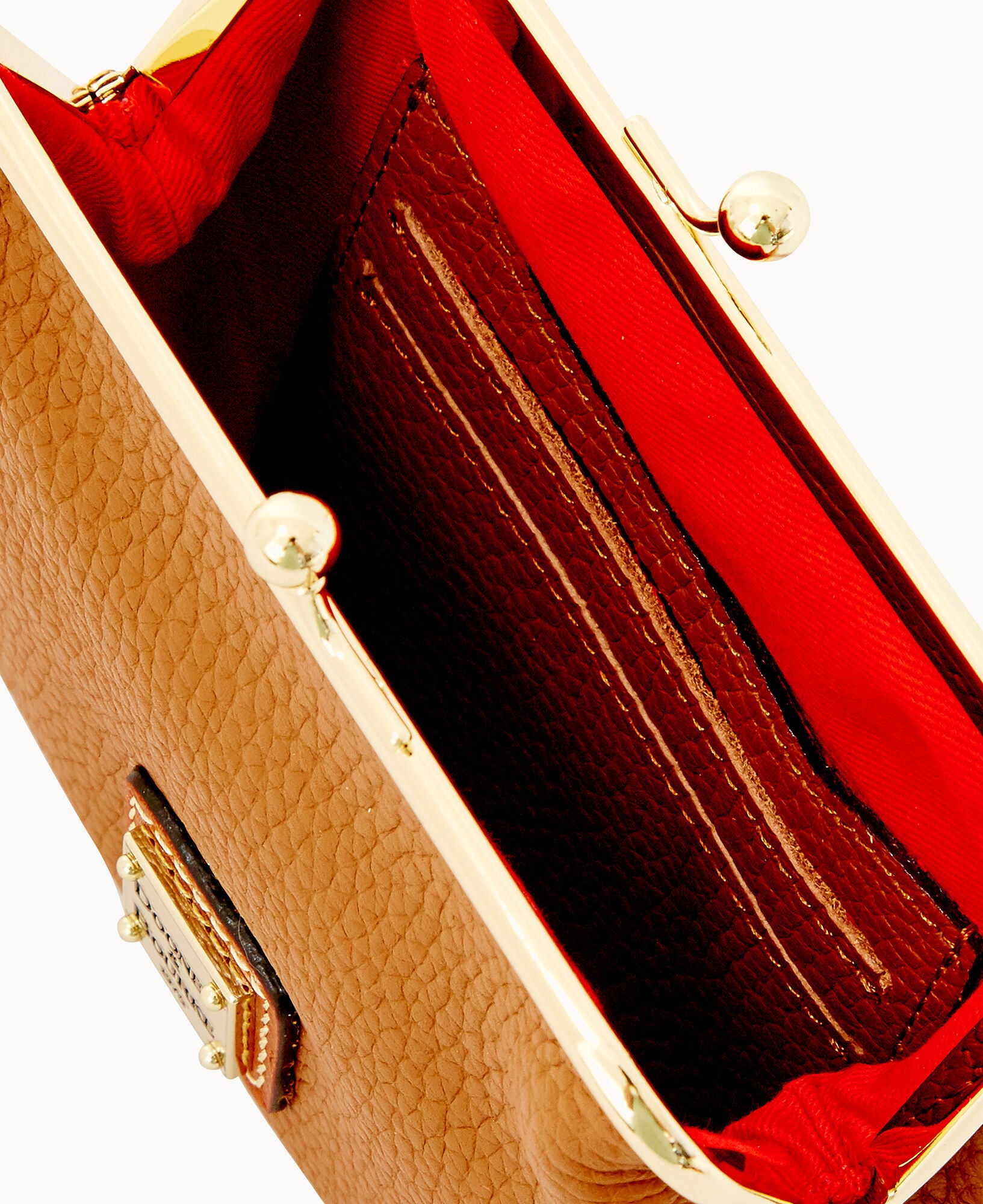 Pebble Grain Large Framed Purse - Image 21