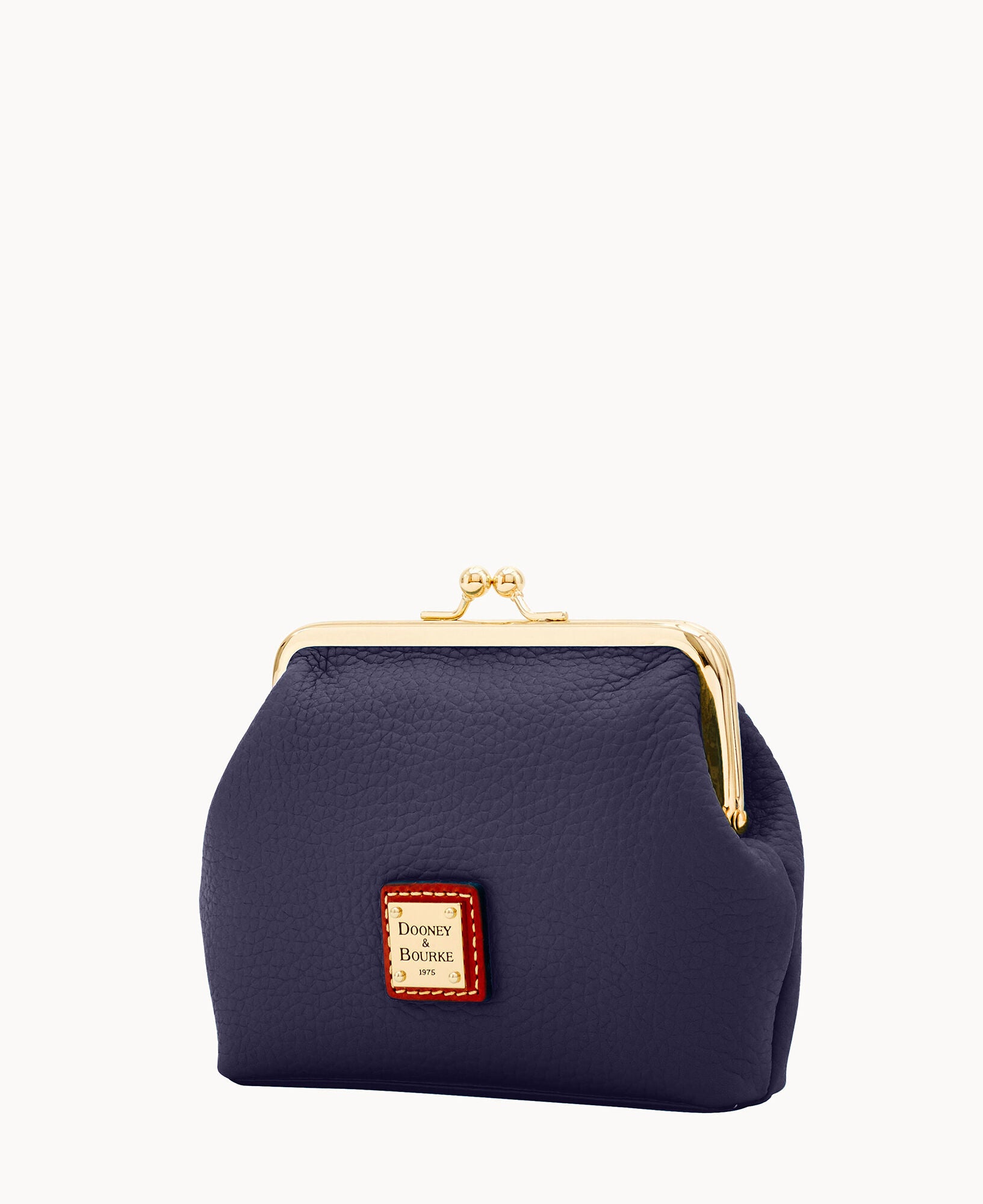 Pebble Grain Large Framed Purse - Image 26