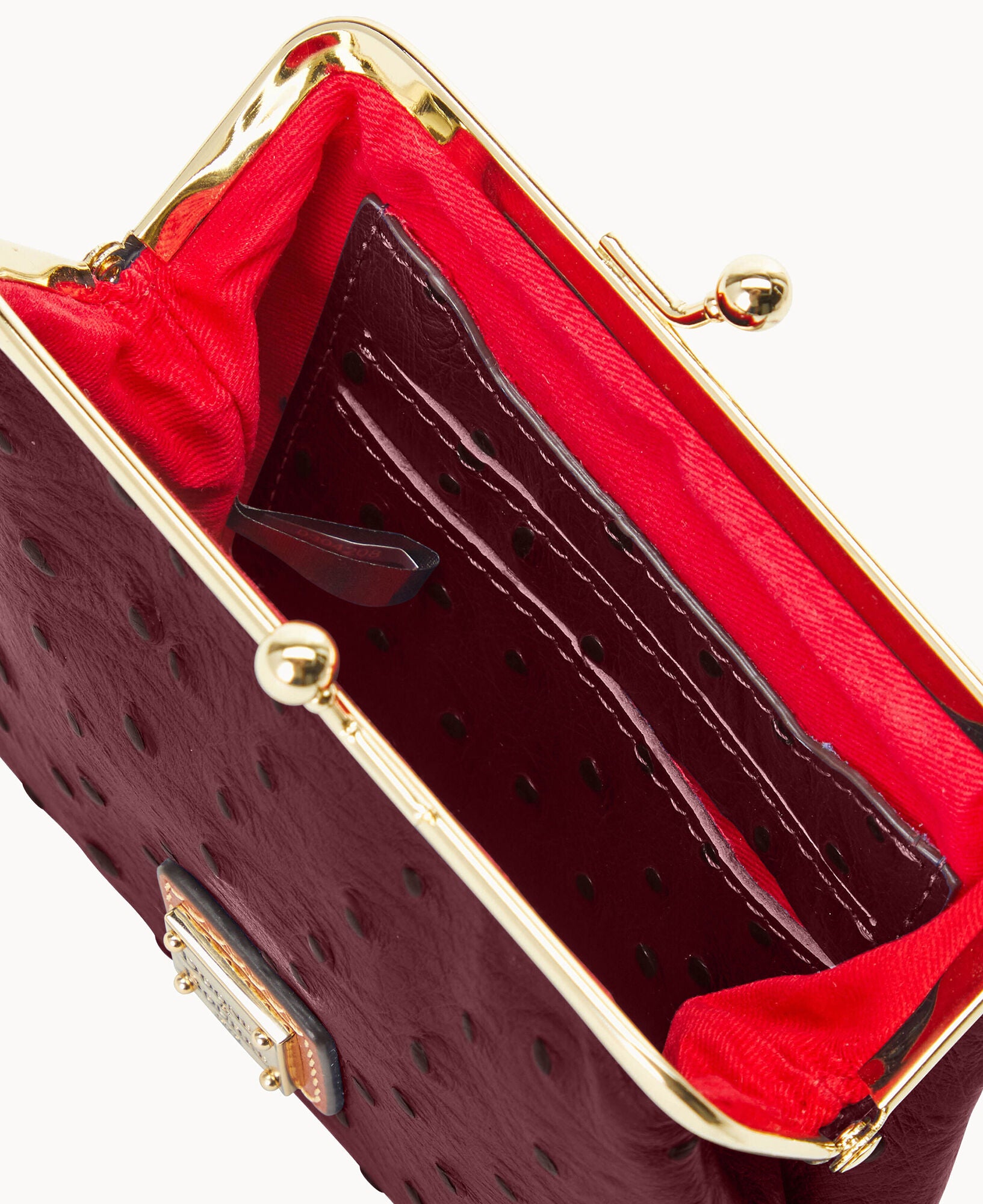 Ostrich Large Framed Purse - Image 21