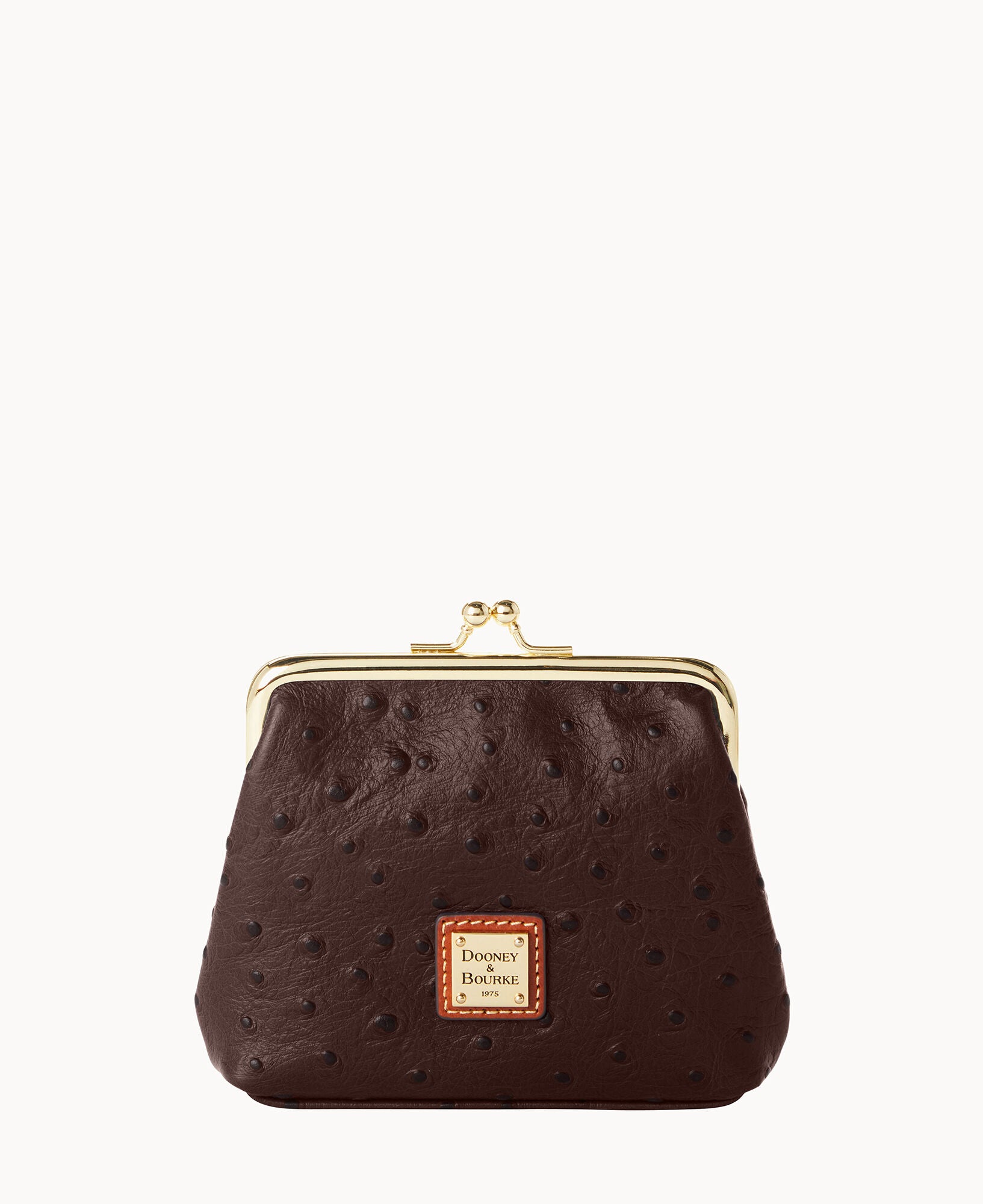 Ostrich Large Framed Purse - Image 7