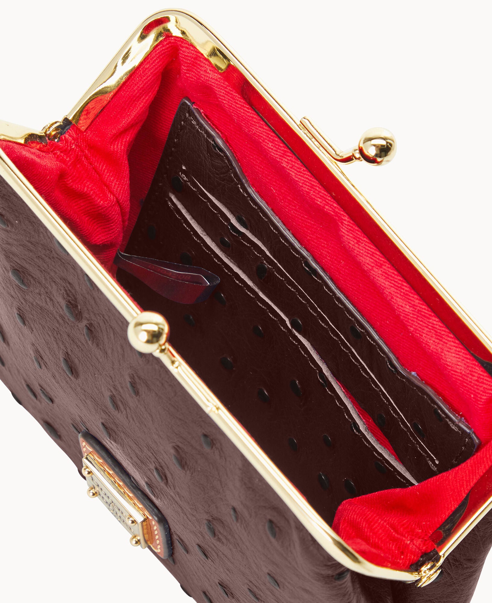 Ostrich Large Framed Purse - Image 24