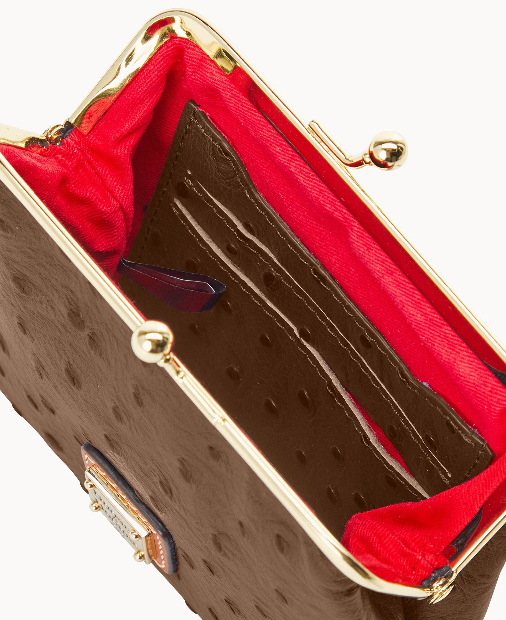 Ostrich Large Framed Purse - Image 18