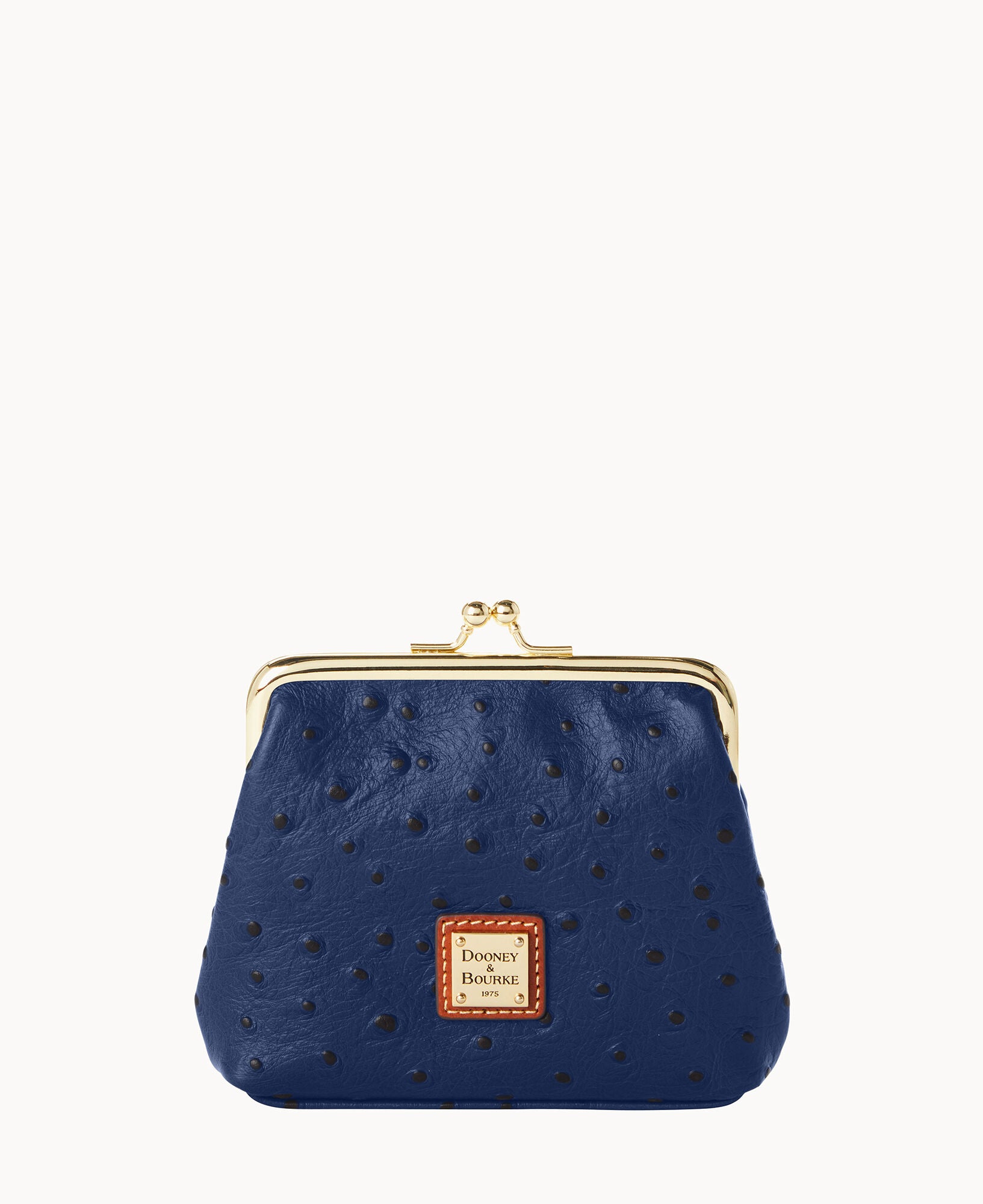 Ostrich Large Framed Purse - Image 4