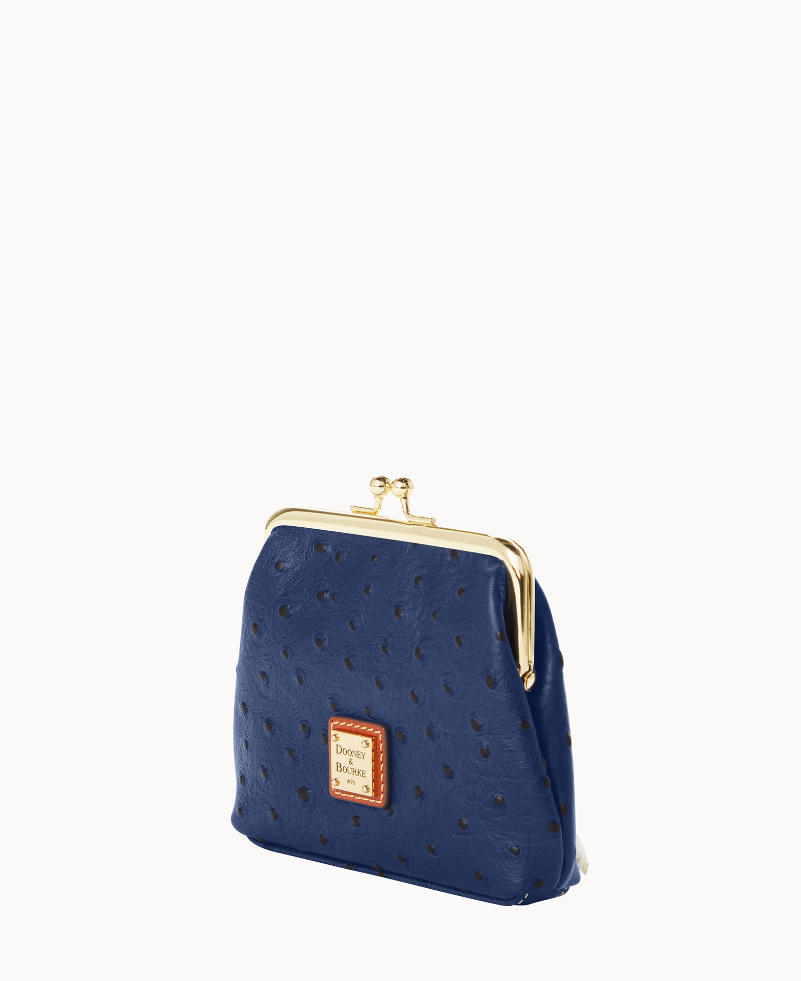 Ostrich Large Framed Purse - Image 5